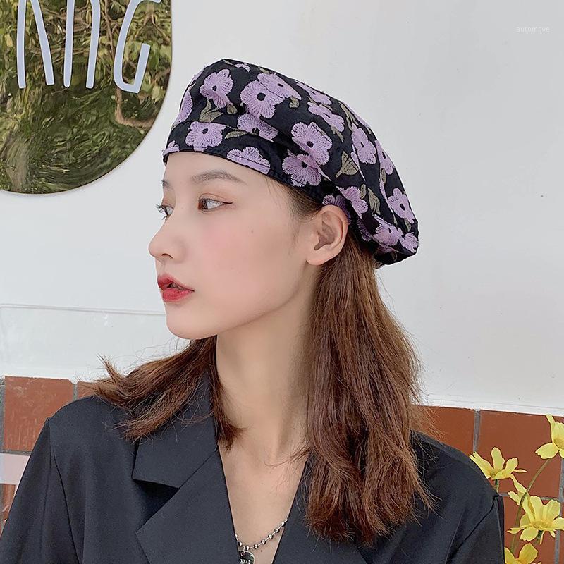 

Boinas Para Mujer Beret Women's Summer Thin Korean Style Wild Hat Tide Flowers Sombreros De Mujer Kapelusz Cappello Donna Gorras1, See chart