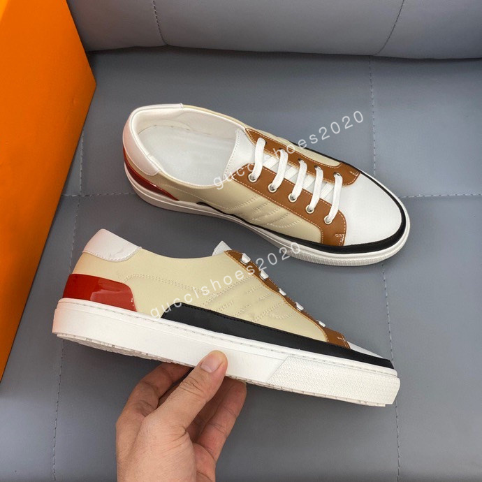 

2022 Stud runner Camouflage Trainers Designer Shoes Mesh Real Leather Combo Runner Sneakers for Men Rubber Sole, 02