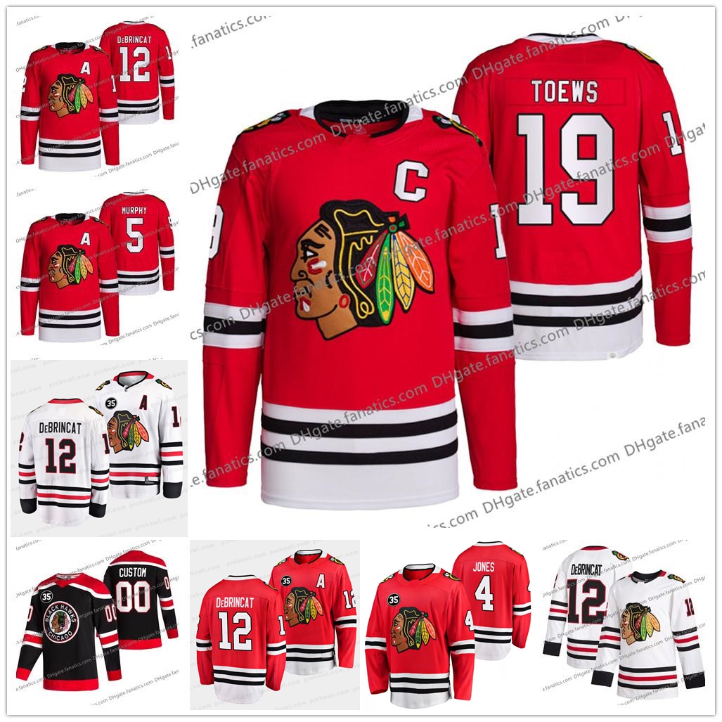 

88 Patrick Kane Chicago Blackhawks 2021 Reverse Retro Jersey 3 Seth Jones 19 Jonathan Toews 77 Kirby Dach 12 Alex DeBrincat 9 Bobby Hull Stitched Any Name Number, As photo+35th