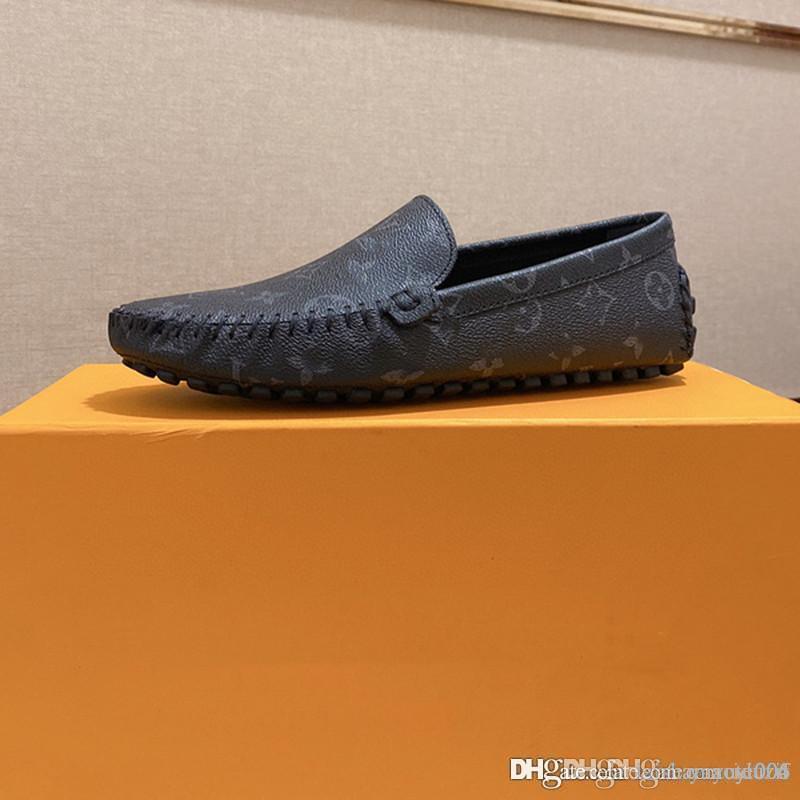 

A4 2021 Men Dress Shoes Flat Shoe Luxury Men's Business Oxfords Casual Shoe Black Brown Leather Derby Shoes Luxurious Oxford 38-45, #02