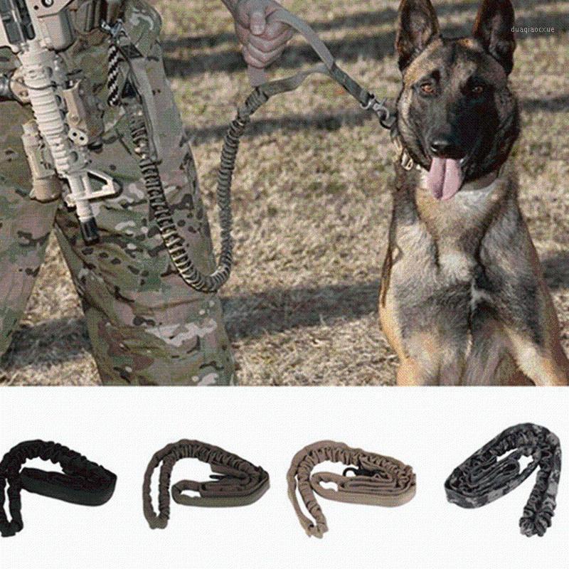 

Dog Collars & Leashes Leash 1000D Nylon Tactical Training Elastic Pet Multicolor YL9758161