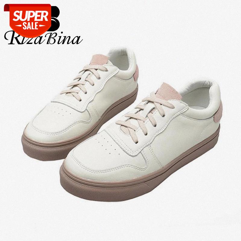 

RIZABINA Women Shoes Mix Color Thick Bottom Women Sneakers Fashion Comfortable Shoes Spring Footwear Size 35-40 #i42P, Beige