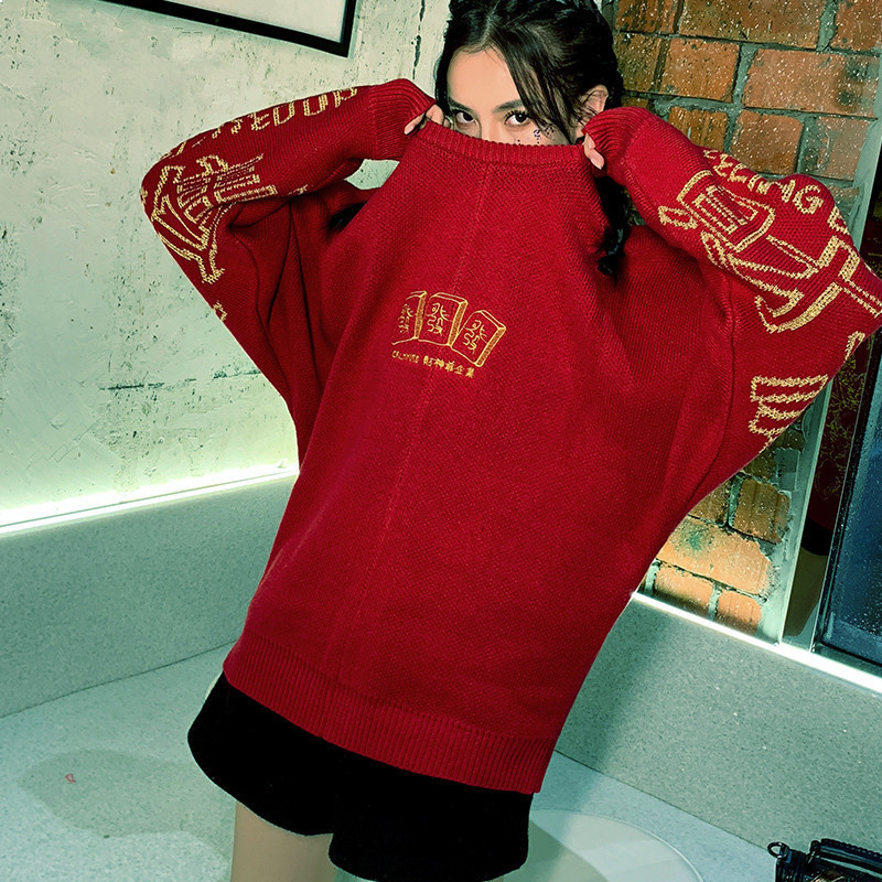 

2021 New Female Shirt Oversized Light Weight Women's Clothing Vintage Streetwear Aesthetic Graphic Designer Teenage Hoodies Z9l0, A49red