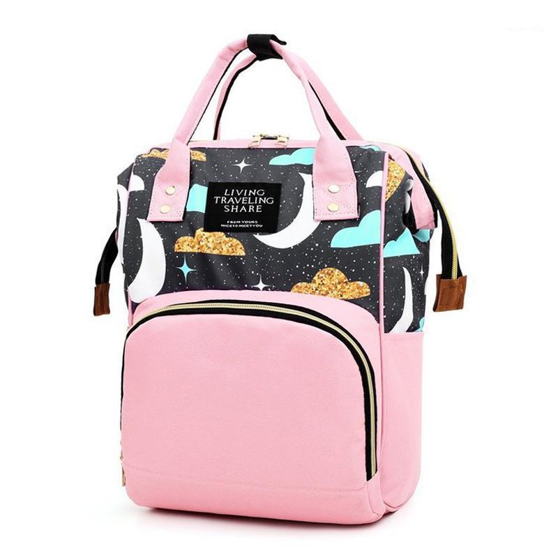 

Mummy Maternity Nappy Bag Mommy Backpack Zipper Large Capacity Travel Maternity Bag Baby Diaper Bags Nursing1, Pattern 9