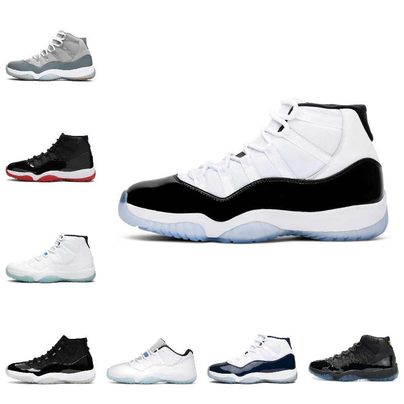 

2022 Jubilee Basketball shoes UNC11 11s Bred Platinum Tint Legend Gamma University blue Dark Concord low Space jam Cool grey Anniversary Pla