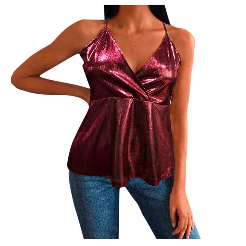 

Women' new fashion sexy V-neck strap bright face women' top bra topic for girls tshirt sportswear female Vest Tank tops
