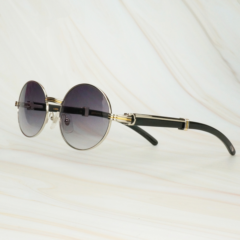 

2021 New Retro Sunglasses Buffalo Horn Transparent Gafas De Sol Designer Women's Eyeglasses Men's Sunglass Carter Eyewear Accessories Kpri
