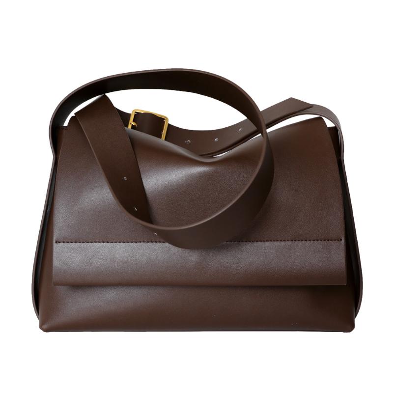 

Woman New Travel Bags Single Strap Real Leather Chest Bag, Khaki