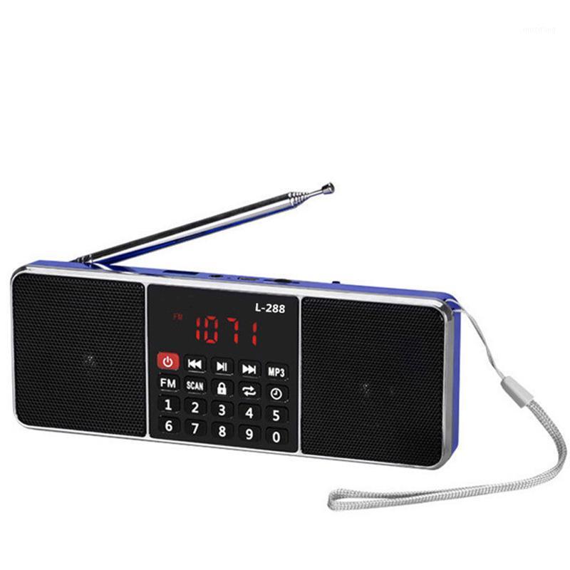 

Multifunction Digital Fm Radio Media Speaker Mp3 Music Player Support Tf Card Usb Drive Handsfree Call LED Display Speakers1