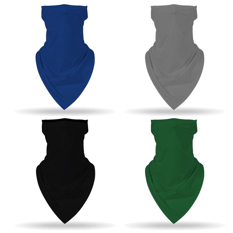 

Outdoor Cycling Breathable Scarves Neck Cover Face Bandana Windproof Dust Neck Cool Scarf Wrap Sports Neckwear Headband, Black