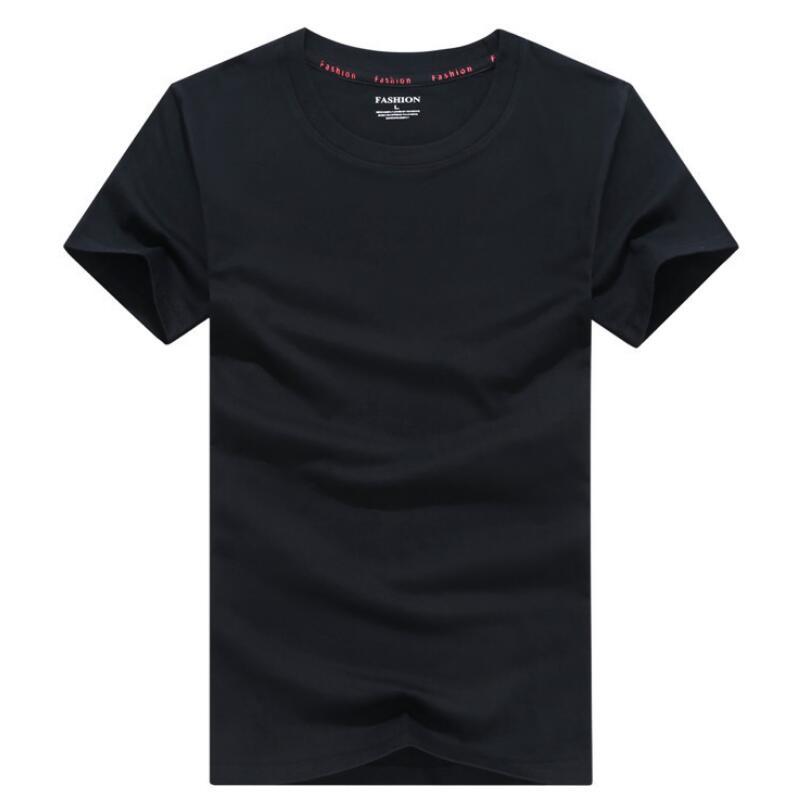 

2021 New Hot Sale T-shirts Male Men Summer Tee Shirt Plain Cotton Short Top Tees WQMV, Gray