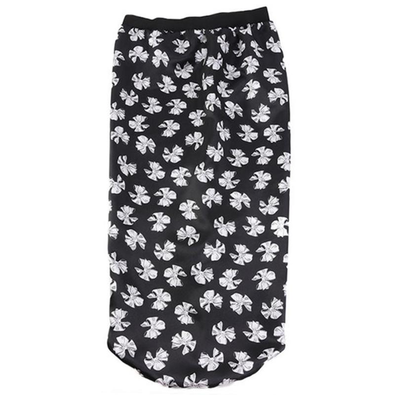 

Women Soft Fashion Bonnet Wide Brim Night Cap Multifunctional Large Satin Home Salon Sleeping Hat With Elastic Band Wrap, Black for bow