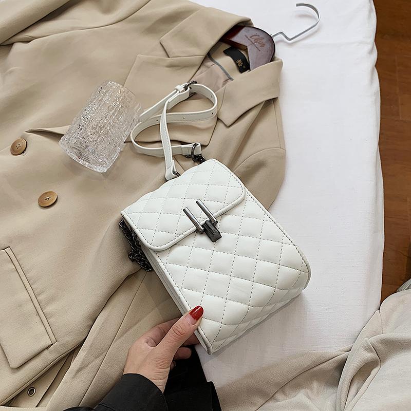 

Small Crossbody Bags Falp Small Bag Mini Female Bag Zipper Chain Shoulder Ladies Messenger Fashion Mobile Phone, Black