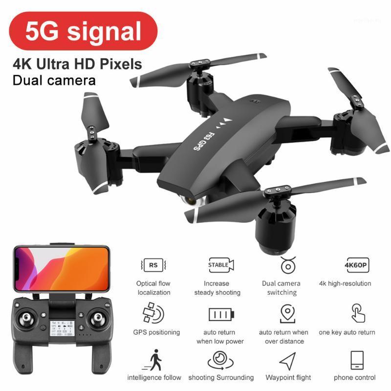 

Quadcopter Rc Drone With HD Camera 4K GPS 5G FPV Wifi Dual Camera HD 1080P Wide-angle 360 Degree Rotating Rc toys for Childs1