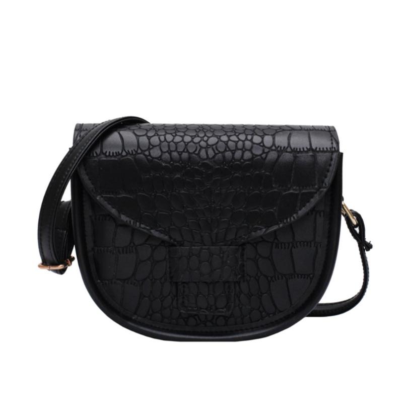 

Fashion Ladies Bag Western Saddle Shape One Shoulder Bag Small Wild For Office Commute Travel Four Color Good Quality, Beige