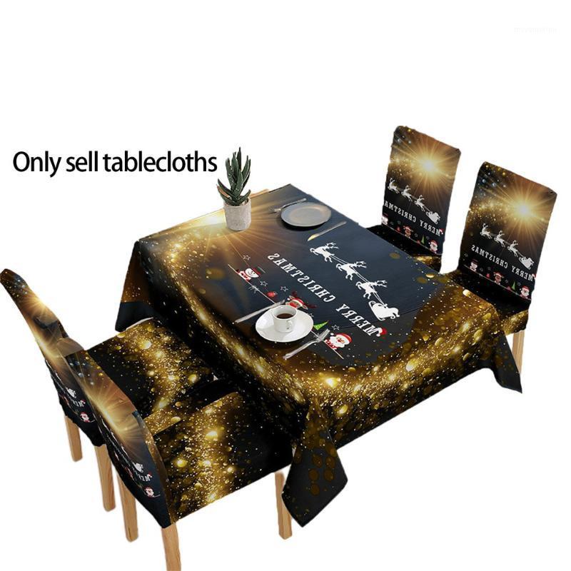 

Christmas Table Cloth Chair Cover Decorate Individual Flash Background Creative Festival Party Decoration1, As pic