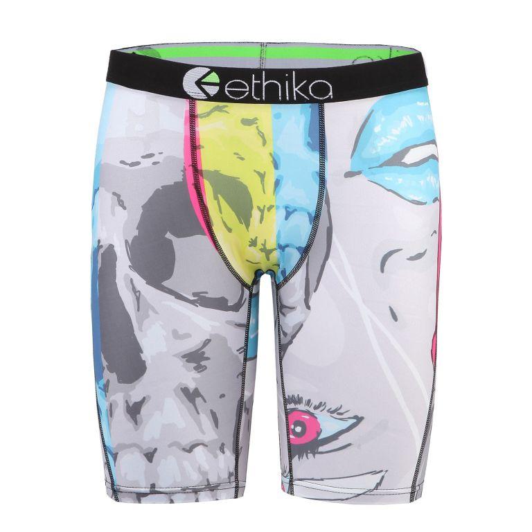 

Ethika Men' Staple underwea briefs deep blue sports hip hop rock excise underwear skateboard street fashion streched legging quick dry, Random mixing