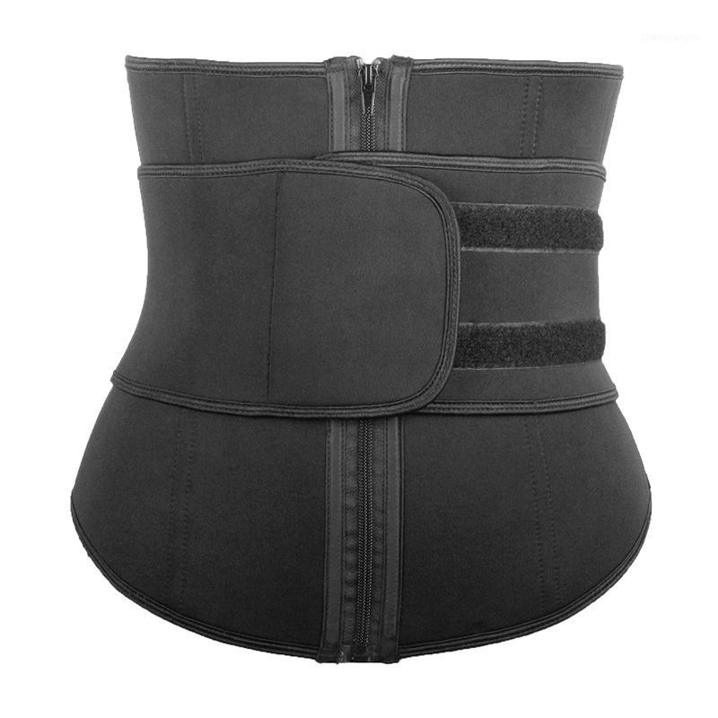 

New Fashion Women Casual Corset Waist Training Shaper Slimming Body Shape wear Underbust Belt Lumbar Waist Support correct1, Black