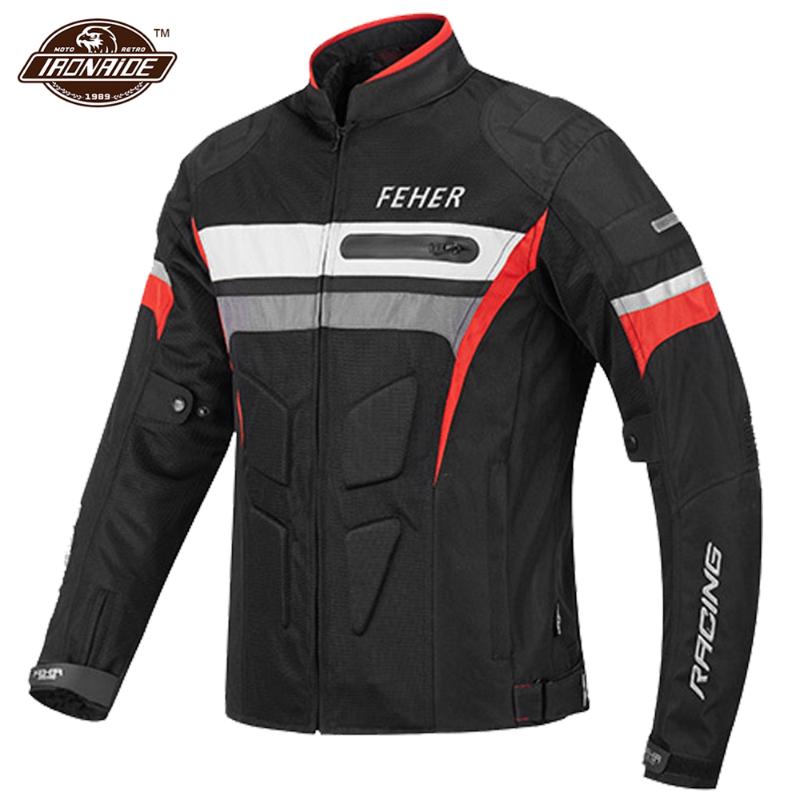 

Waterproof Motorcycle Jacket Windproof Moto Jacket Motorbike Biker Motocross Chaqueta Moto Protection For 4 Season Clothing