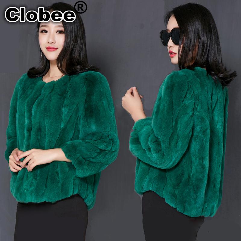 

2020 6XL autumn and winter natural rex fur coats women O neck long Fall fur coat outerwear plus size free shipping, Dark grey