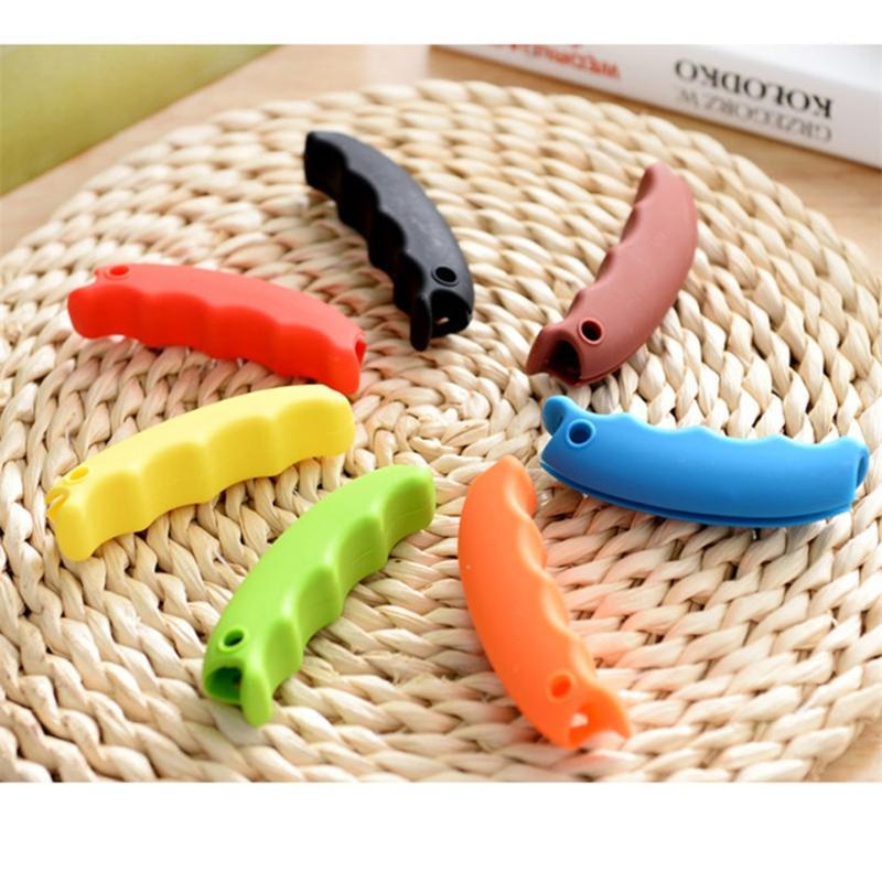 

1Pc Silicone Shopping Bag Basket Carrier Grocery Holder Handle Comfortable Grip Popular Carry Shopping Basket Comfortable Grip1
