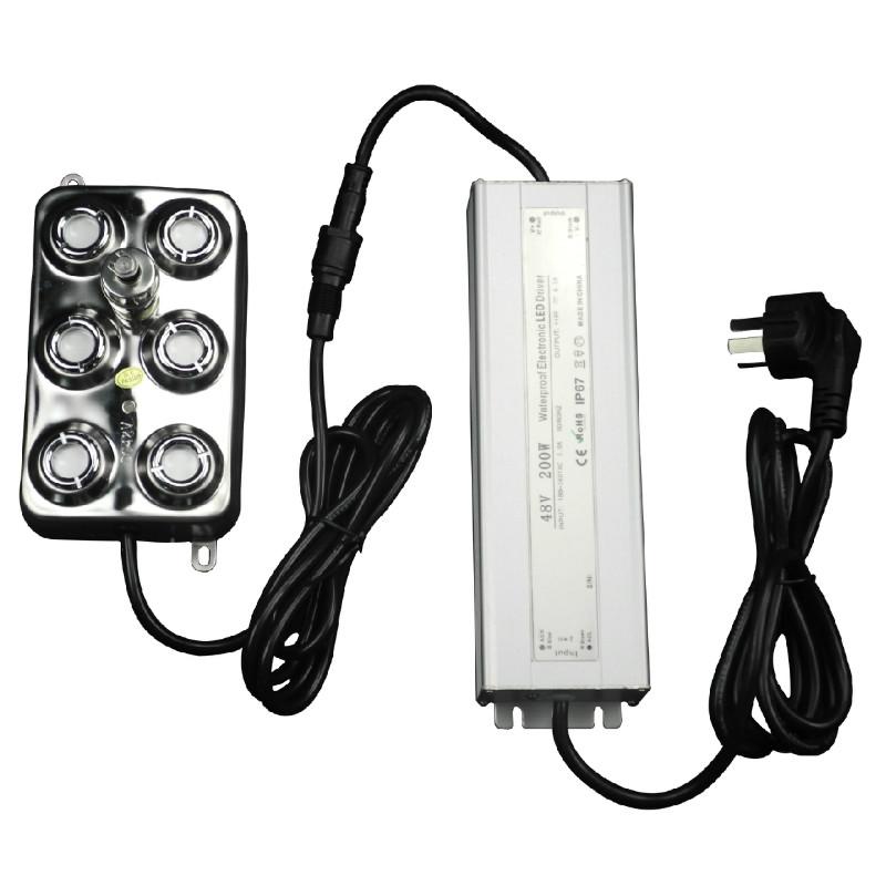 

DC 48V 3Kg/H Ultrasonic Mist Maker Fogger Ultrasonic Atomizer Industrial Humidifier Fog Machine Parts 6Heads