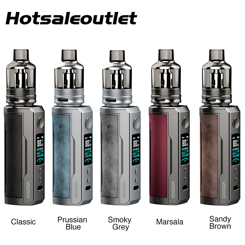 

VOOPOO DRAG X Plus 100W Pod Kit Powered by Single 18650/21700 Battery with New TPP Pod Tank 100% Original, Classic