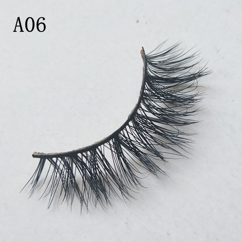 

3D Mink Lashes Soft Eyelash Extension Makeup UPS Free Shipping 200pair 100% Real Fake Mink Eyelashes 3D Natural False Eyelashes
