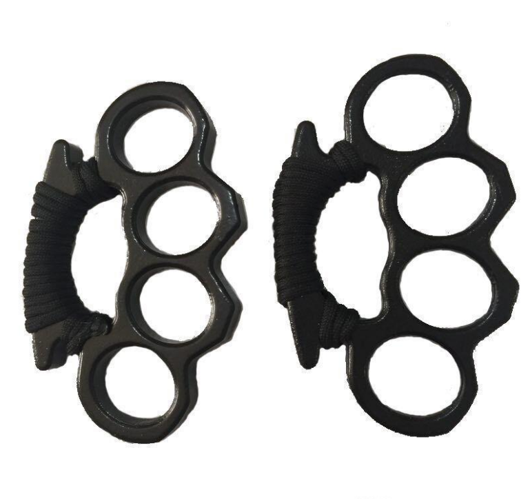 New Gilded Thick 13mm Steel Brass Knuckle Duster Color Black Plating Silver Hand Tool Clutch High Quality 4 5qd Ww1314
