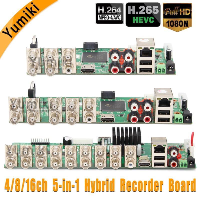 

5 in 1 4CH/8CH/16CH AHD DVR Surveillance Security CCTV Recorder DVR 1080N Hybrid Board For Analog AHD CVI TVI IP1