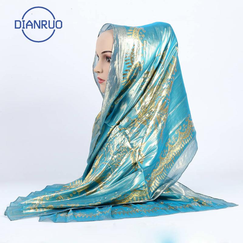 

DIANRUO Fashion Design Silk Scarf Women Printed Bandana Ladies Shawl Hijab Elegant Headband Ring Scarves Wraps N490