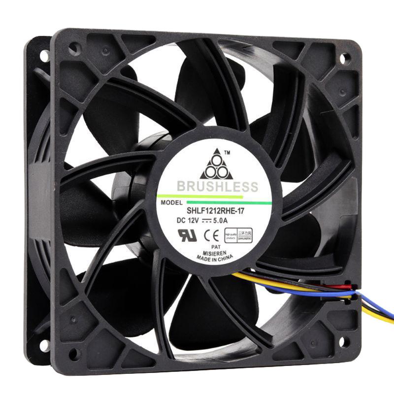 

BT3C 7500RPM Cooling Fan Replacement 4-pin Connector For Antminer Bitmain S7 S9 Cooling Case Fan