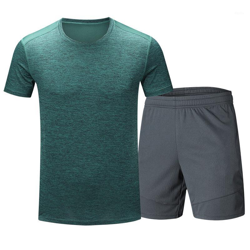 

Gym sports suit men' tight speed dryer running clothes night run morning running basketball training clothes equipped summer1, Orange