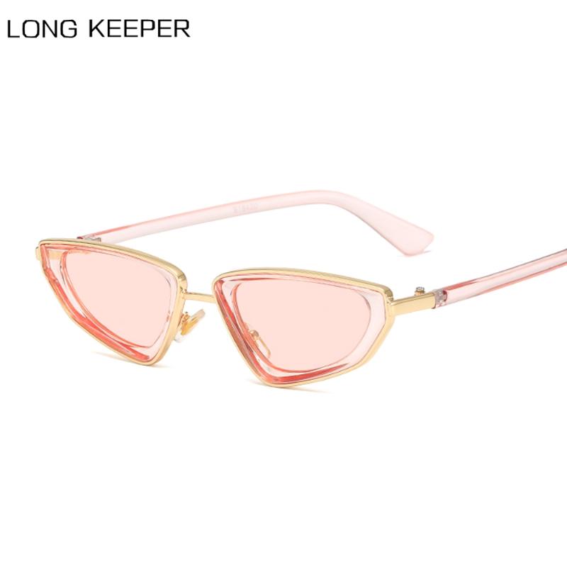 

Sunglasses Small Cat Eye Women Brand Designer Retro Style Sun Glasses For Ladies Black White Pink Cute Sexy Eyewear UV400