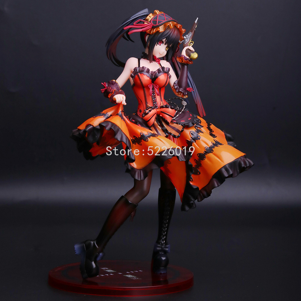 

23cm Anime Movie Date A Live Figure Mayuri Judgment Kurumi Tokisaki Sexy Anime Figure Kurumi Tokisaki Action Figure Model Toys X0121