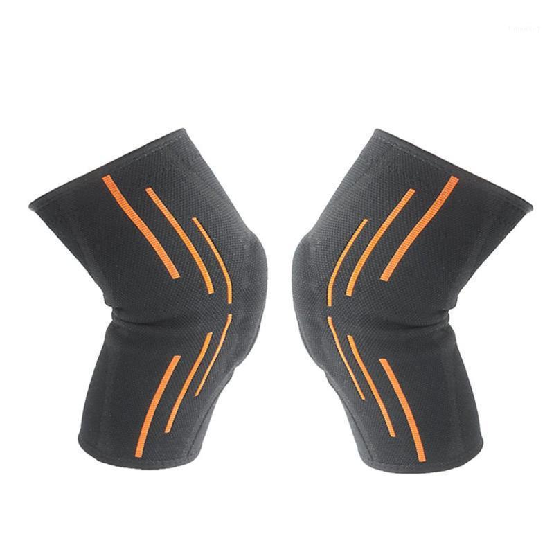

Soft Anti-Slip Silicone Men Women Adult Knee Pads Sports Baskeball Football Prevent Arthritis Knee Guard Support Brace1, As pic