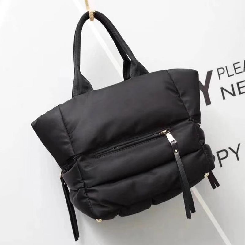 

2021 New Fashion Space Cotton Handbags Shoulder Bag High Capacity Cotton Bag Multifunctional Female Crossbody Bags For Women, Green