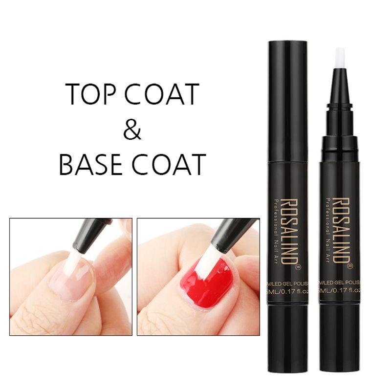 

5ml Nail Polish Pen One Step UV Gel Nail Pen Long Lasting Art Manicure Lacquer