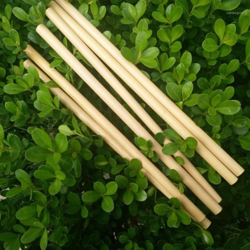 

Natural Bamboo Drinking Straws Juice Water Beer Straw Reusable Eco Friendly Tubularis For Party Birthday Wedding LX43711