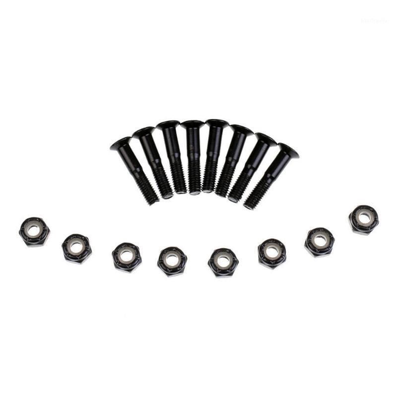 

8pcs/lot 31mm Skateboard Hardware Screws Nuts Skateboard Longboard Truck Hardware Set Skateboarding Replacment Accesories1, Black
