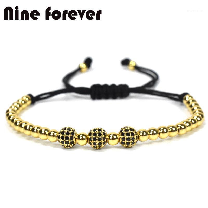 

Nine forever bileklik Bracelet men jewelry Braiding Macrame ball charms Bracelets for women pulseira masculina feminina mujer1