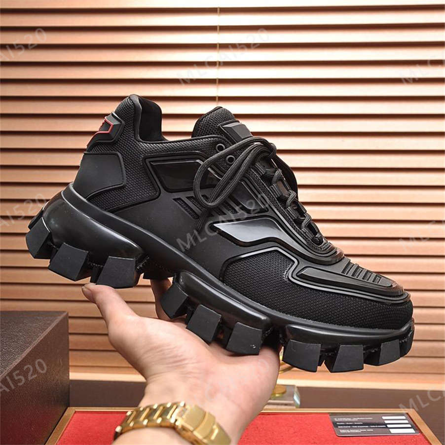 

New Cloudbust Thunder Technical Fabric Sneakers Knit Fabric Light Rubber Sole 3D Men Designer Trainers Casual Shoes, Color 01