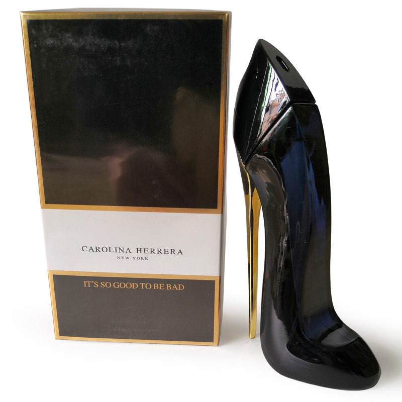 

New top luxury high heel shape 80ML good smell goddess perfume floral fragrance free shipping long lasting eau de toilette parfum