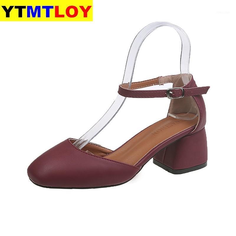 

Sweet little pure and fresh and contracted thick with female shoes summer new cingulate suede in sandals with 35-391, Beige