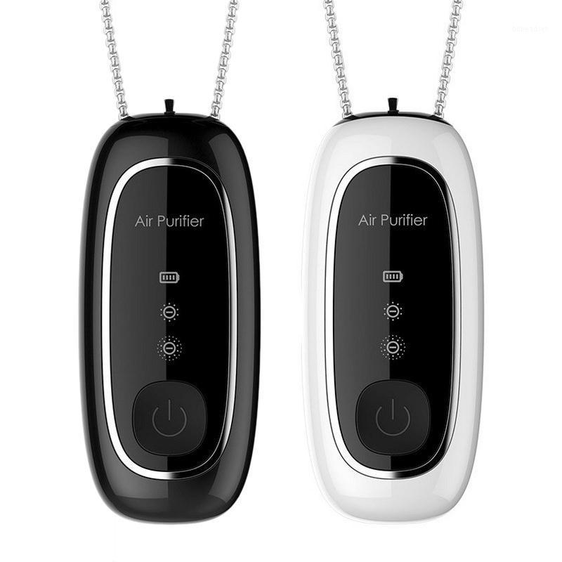 

USB Portable Air Purifier, Hanging Necklace with Negative Ion Air Freshener-No Radiation for Adults Kids Or Lovers1