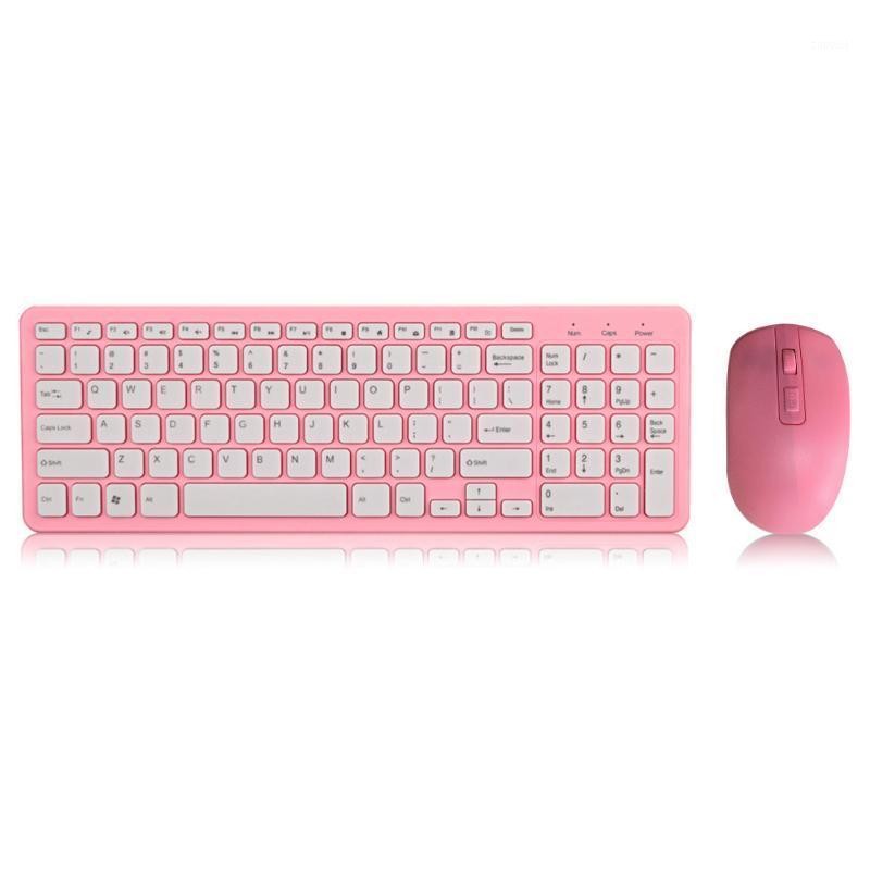 

With Number Pad For Desktop Portable Silent Full Size Ultra Thin Keyboard Mouse Set 2.4GHz Wireless Computer Combo Anti Slip1