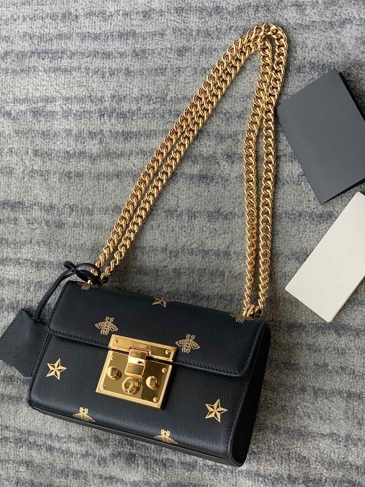 

Top Chains Design Designers Flap Shoulder Bags Bee Padlock Handbags Crossbody Quality Bags Leather Bag Luxury Messenger Small Straps Naphk, Red