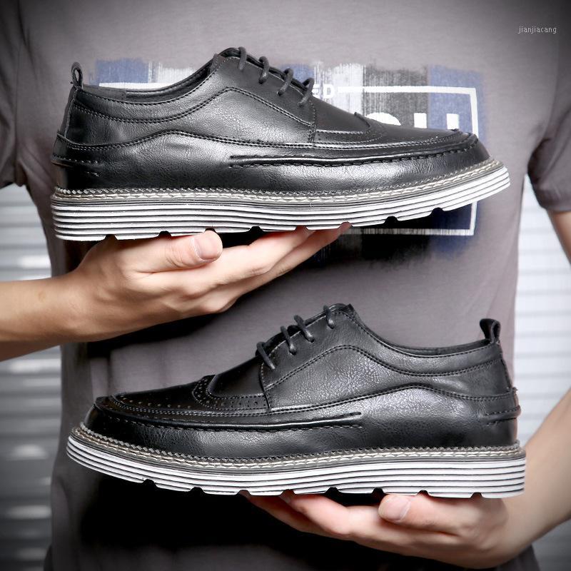 

New Men's Shoes Summer Trendy Shoes British Casual Korean Retro Business1, 20184