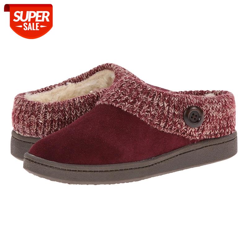 

Winter Women Slippers Men Women Warm Fur Slippers Home Indoor Flat Shoes Thick Plush Casual House Shoes Knitted Cotton #at5p, Beige