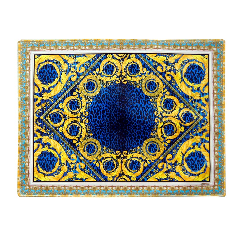 

European style Checker table mat heat insulation pad bowl cloth cover tableware Western napkin tablecloth free ship